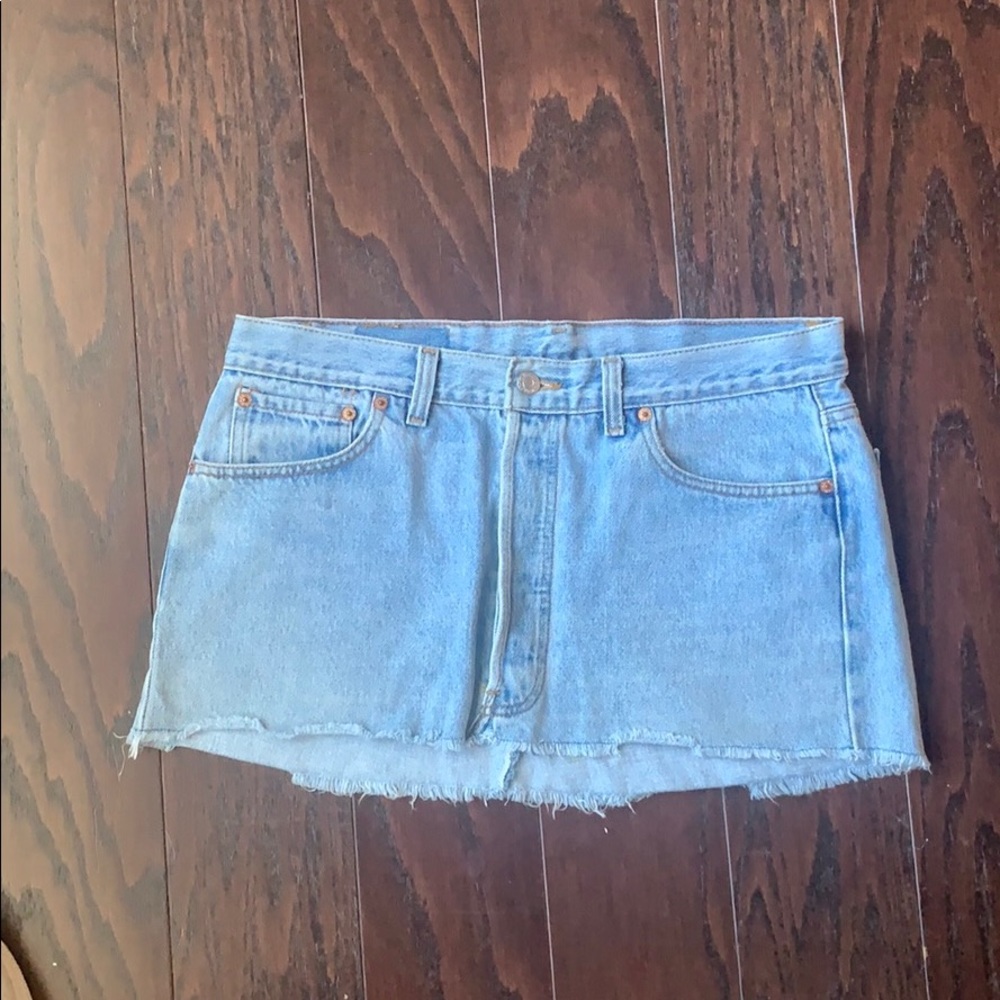 Vintage Levi Denim Skirt